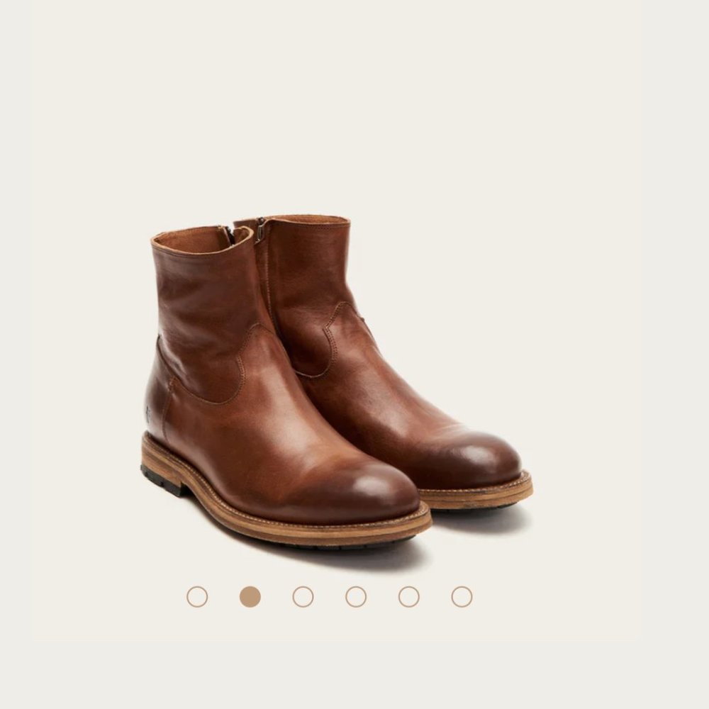 NEW IN BOX Men's Frye side zip Bowery boot